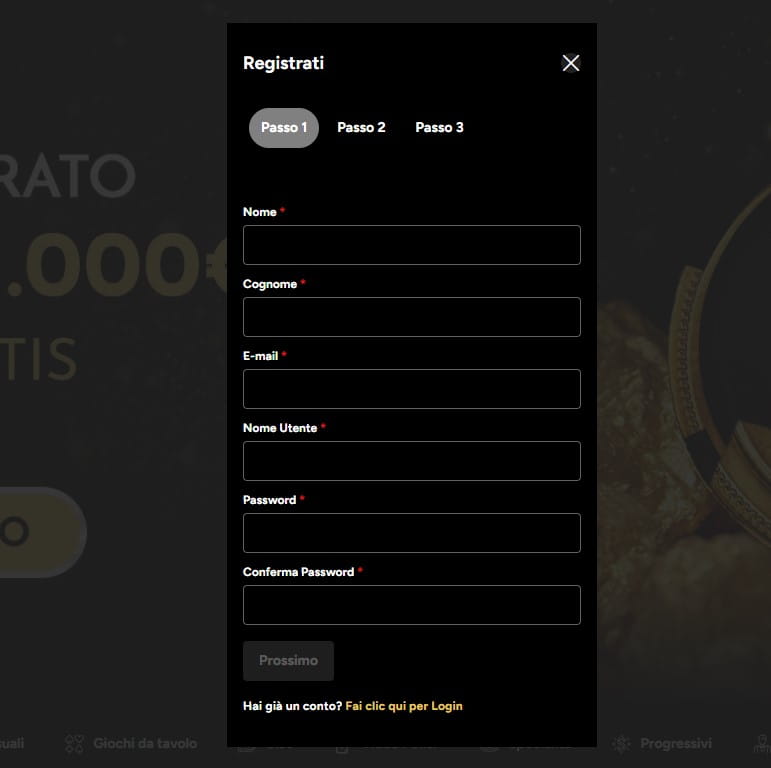 Casino Midas login